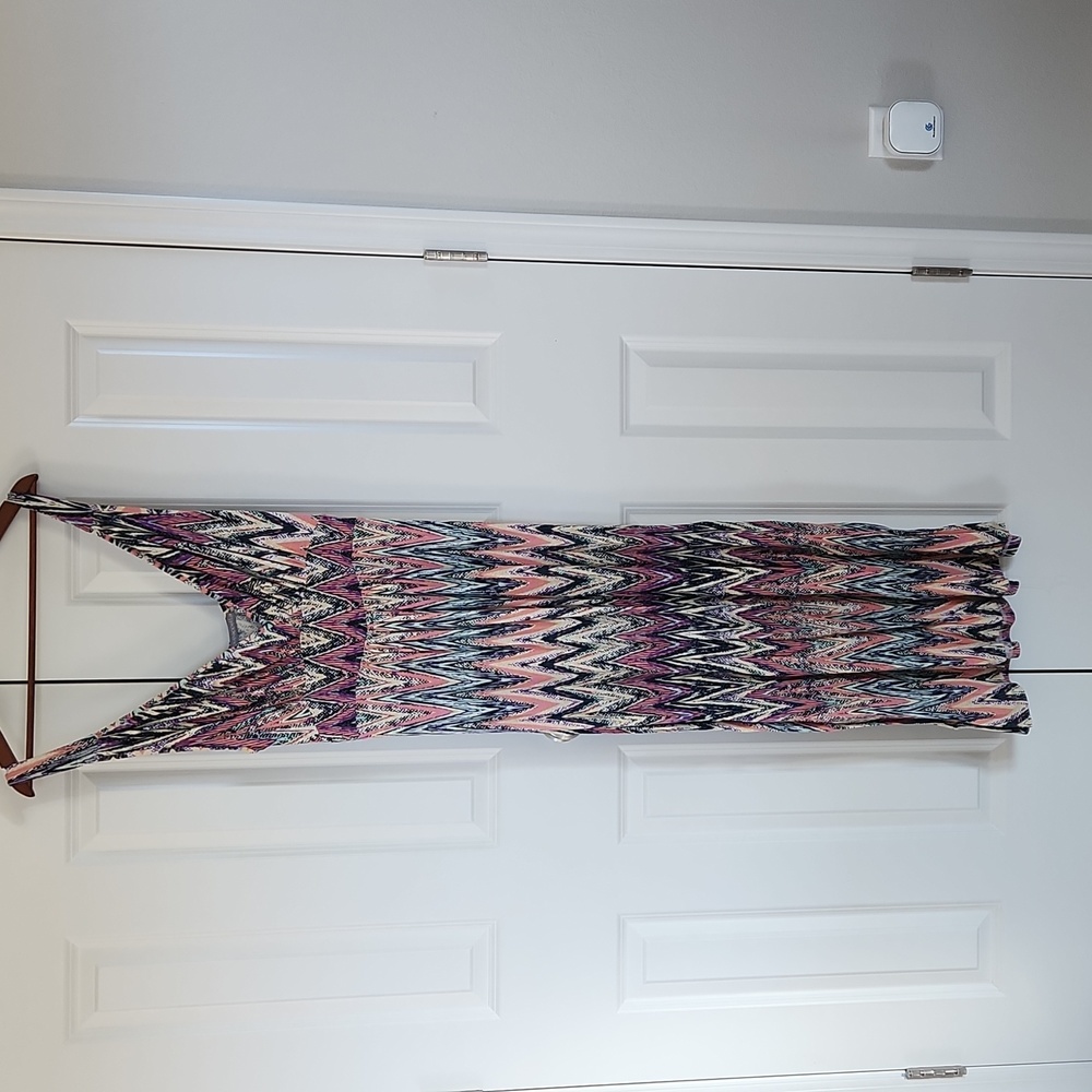 Colorful maxi dress stitch fix